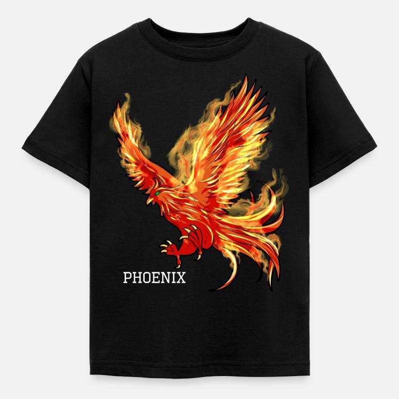 phoenix - T-shirt Enfant - noir