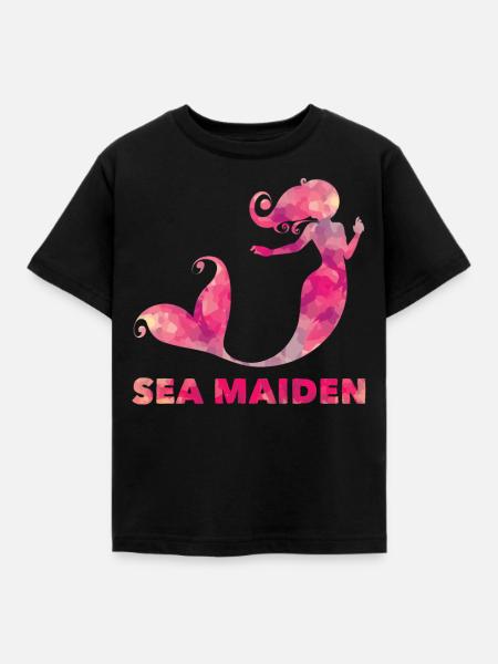 Mermaid Mermaid - Kids' T-Shirt - black
