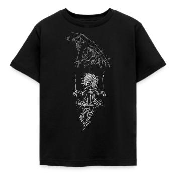 Marionette - Kinder T-Shirt - Schwarz - Vorne - AI Model Kid Female (0cm)