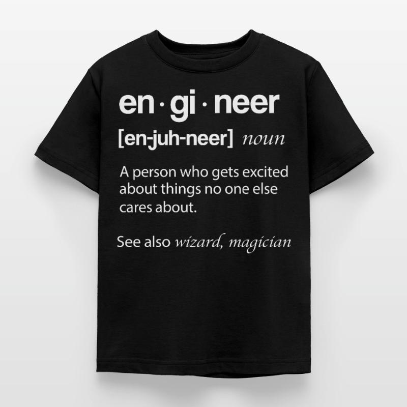 Engineer mechanical engineering Kids' T-Shirt