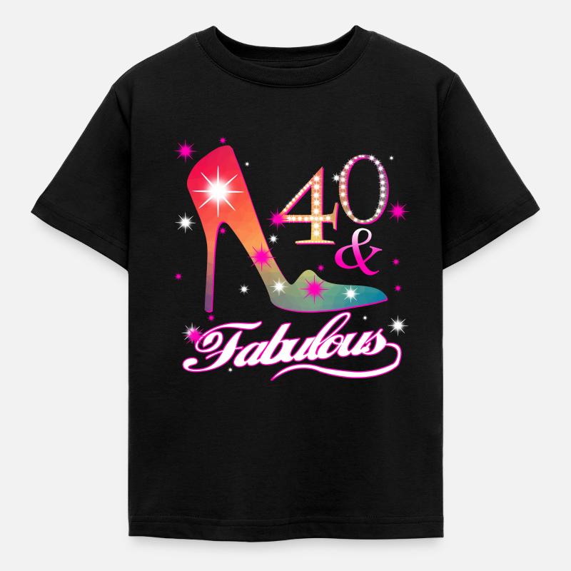Fabuleux cadeau d'anniversaire - T-shirt Enfant - noir