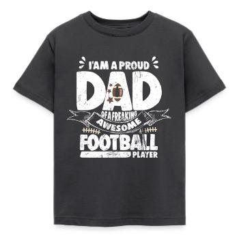 Football américain - T-shirt Enfant - charbon - Devant - AI Model Kid Female (0cm)