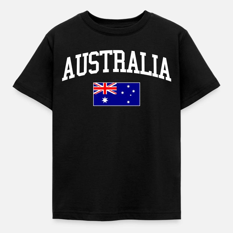 Australia Australia Australia - Kids' T-Shirt - black