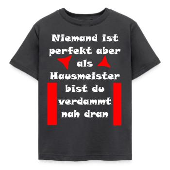 gardien - T-shirt Enfant - charbon - Devant - AI Model Kid Female (0cm)