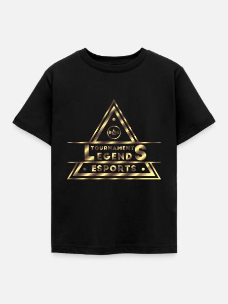 E-Sport - Kinder T-Shirt - Schwarz
