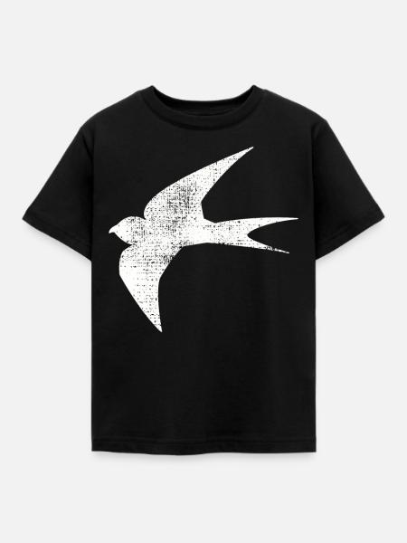 Schwalbe - Kinder T-Shirt - Schwarz