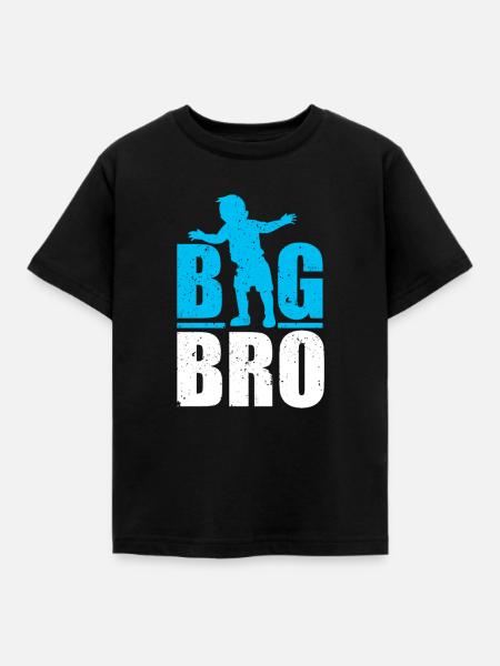 BIG BRO - Kinder T-Shirt - Schwarz