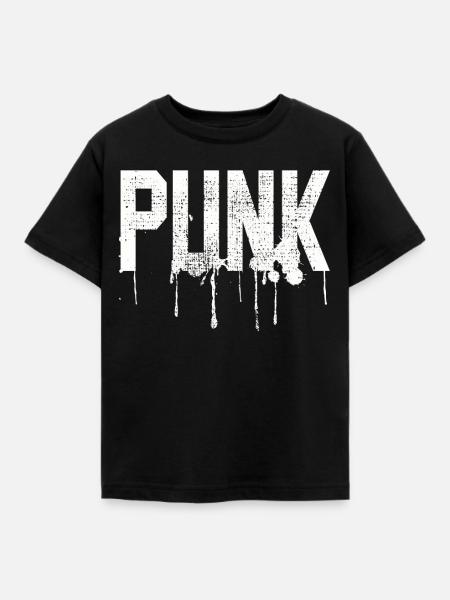 Punk - Kinder T-Shirt - Schwarz