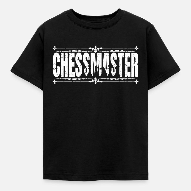 échecs - T-shirt Enfant - noir