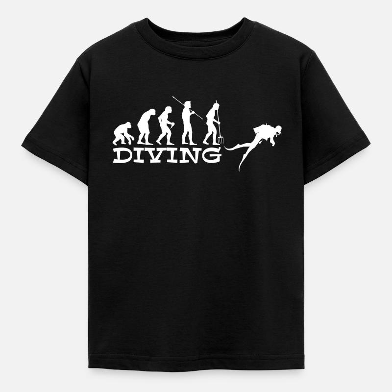 plongée - T-shirt Enfant - noir