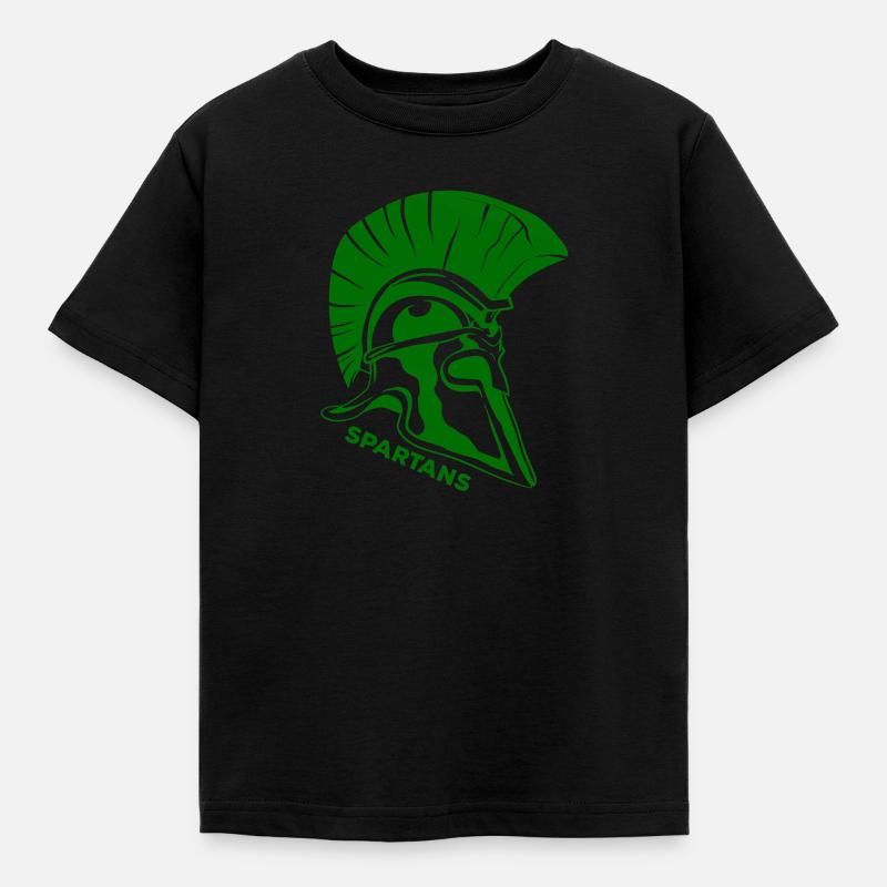 Spartans Vert - T-shirt Enfant - noir