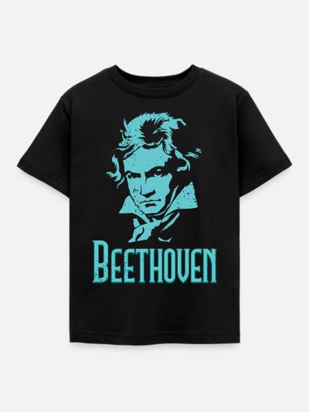 Beethoven - Kinder T-Shirt - Schwarz