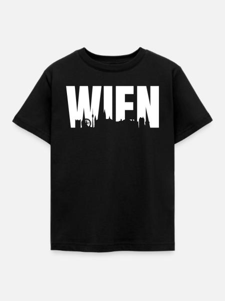 Wien - Kinder T-Shirt - Schwarz