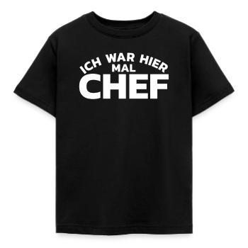 I Was Here Times Boss Farewell Gift Farewell - Kids' T-Shirt - black - Front - AI Model Kid Female (0cm)