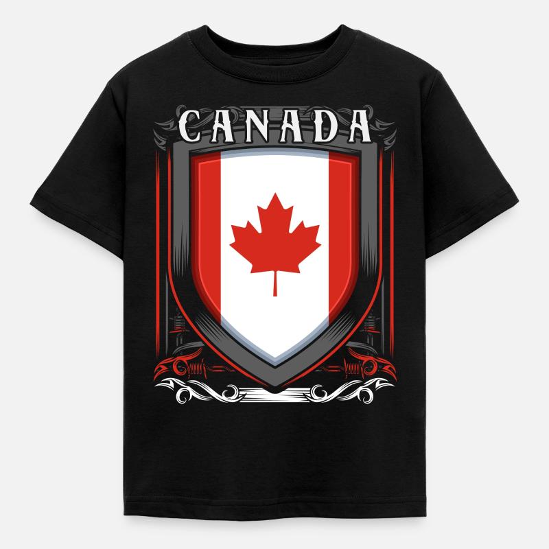 Canada - Kids' T-Shirt - black