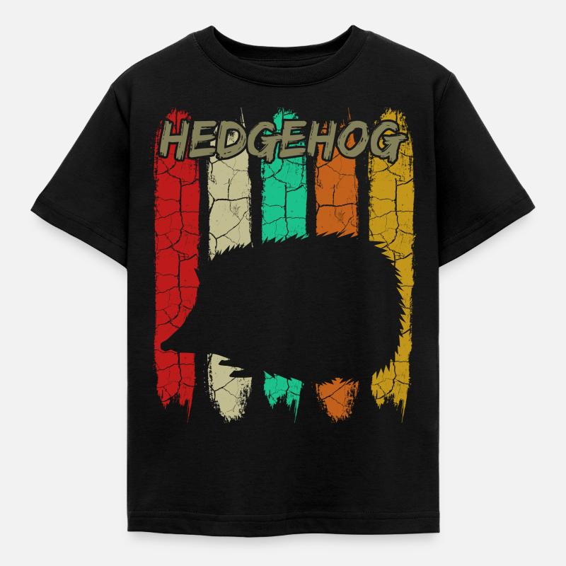 hérisson - T-shirt Enfant - noir
