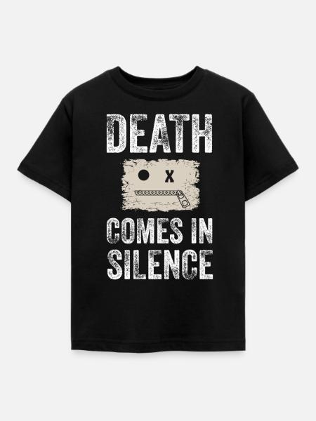 Death - Kinder T-Shirt - Schwarz