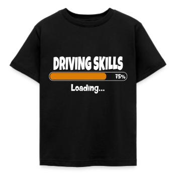 Conducteurs - T-shirt Enfant - noir - Devant - AI Model Kid Female (0cm)