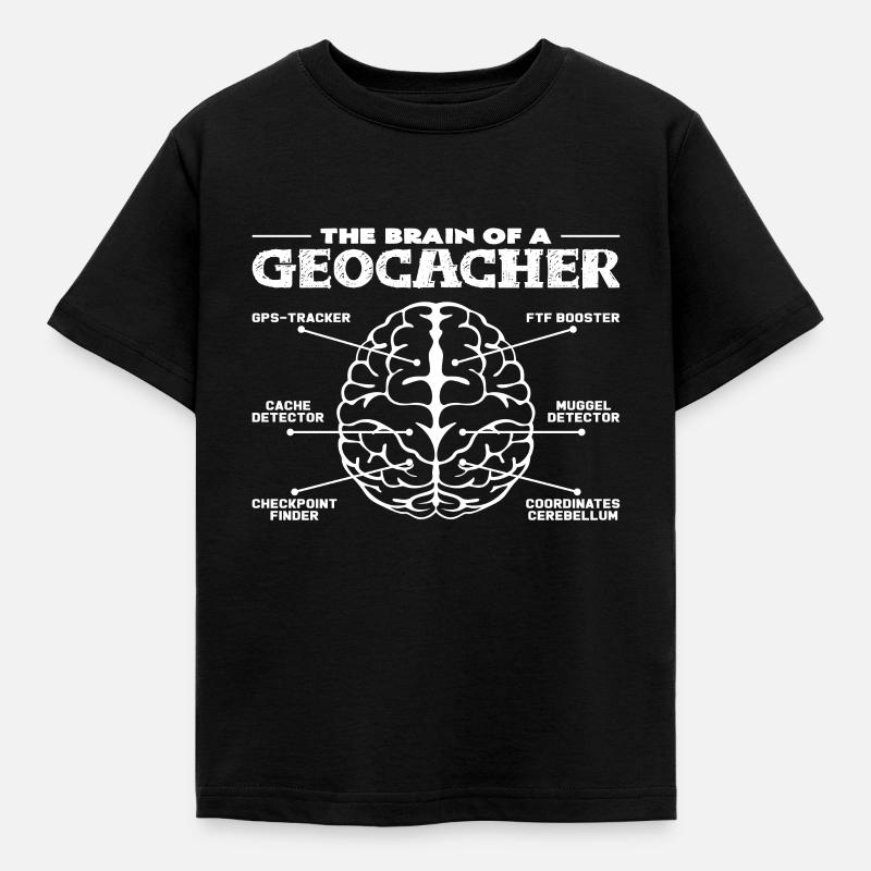Geocaching - T-shirt Enfant - noir