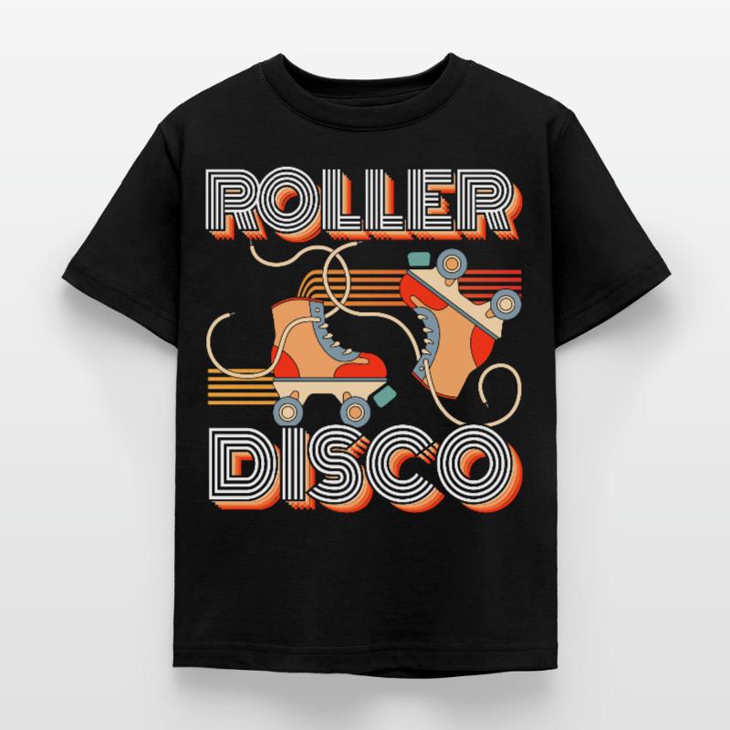Cadeau Roller Disco Roller Roller Roller T-shirt Enfant