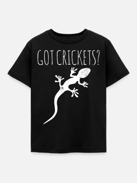 Echse Gecko Besitzer - Kinder T-Shirt - Schwarz