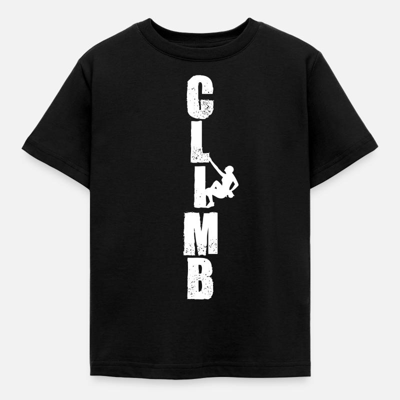Grimpeur - T-shirt Enfant - noir