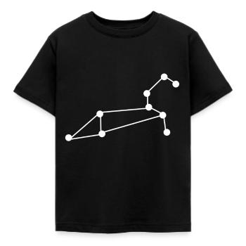 Constellation Leo - T-shirt Enfant - noir - Devant - AI Model Kid Female (0cm)