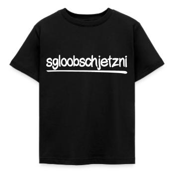 I do not think so now in Saxon Fun Shirt - Kids' T-Shirt - black - Front - AI Model Kid Female (0cm)