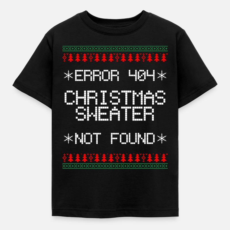 Computer Scientist PC Computer Geek Christmas - Kids' T-Shirt - black
