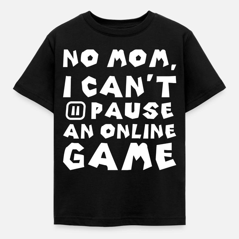 Gaming Online Game Nerd Geek Retro Computer - Kids' T-Shirt - black