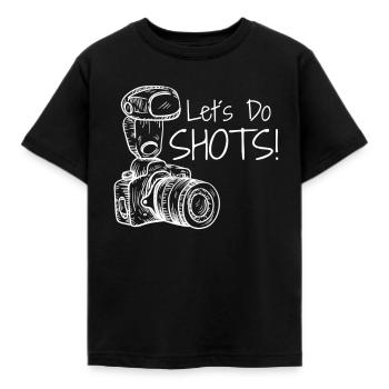 Fotografie - Kinder T-Shirt - Schwarz - Vorne - AI Model Kid Female (0cm)