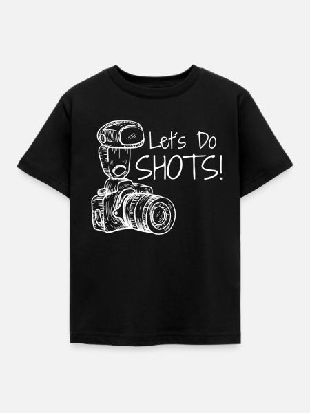 photography - Kids' T-Shirt - black