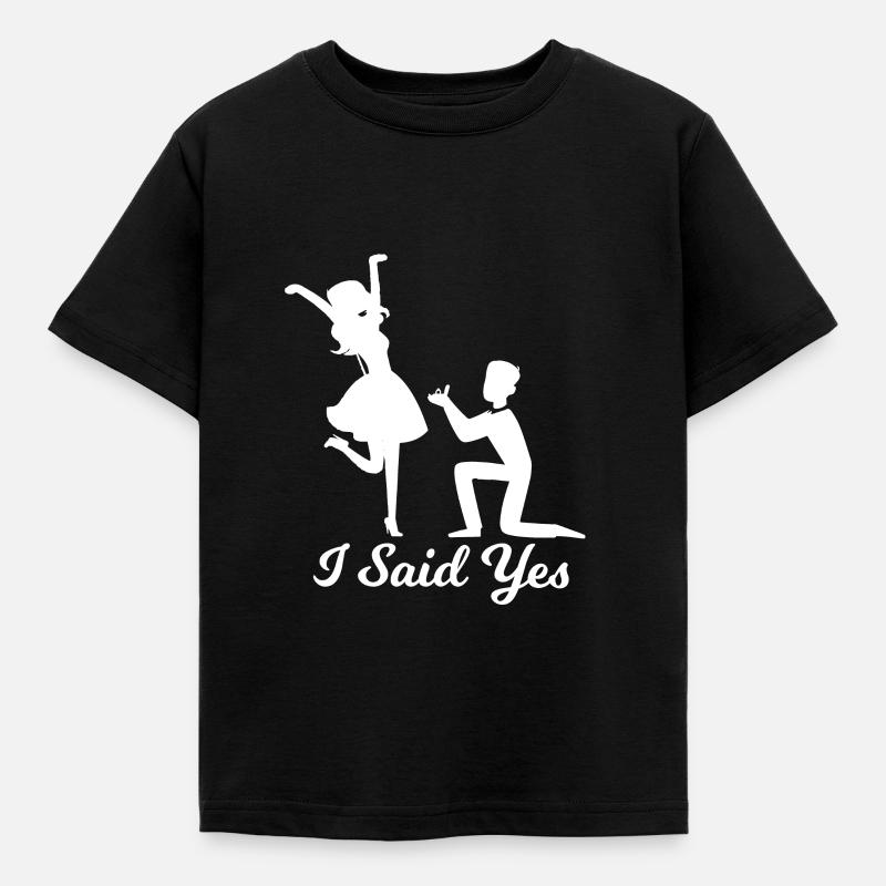 mariage - T-shirt Enfant - noir