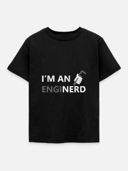 Ingenieur - Kinder T-Shirt - Schwarz
