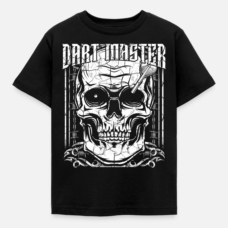 jeu de fléchettes - T-shirt Enfant - noir