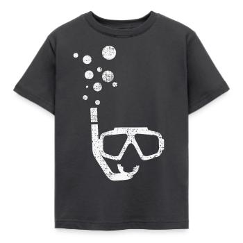 Plongée en apnée - T-shirt Enfant - charbon - Devant - AI Model Kid Female (0cm)