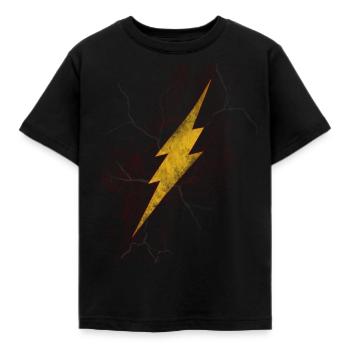 foudre - T-shirt Enfant - noir - Devant - AI Model Kid Female (0cm)