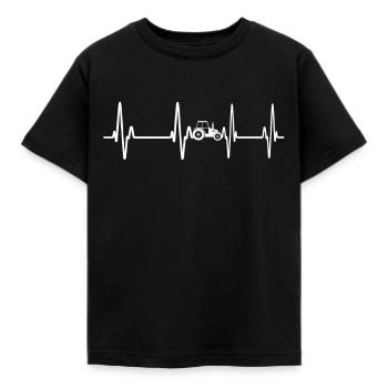 Landwirt - Kinder T-Shirt - Schwarz - Vorne - AI Model Kid Female (0cm)
