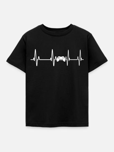 Gaming - Kinder T-Shirt - Schwarz
