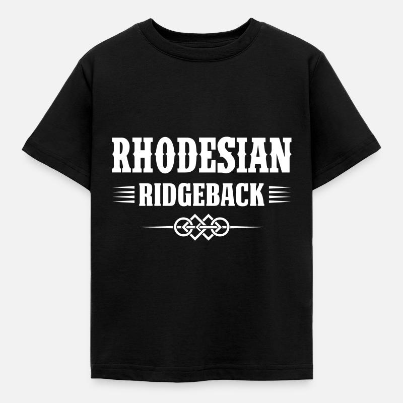 RHODESIAN RIDGEBACK - T-shirt Enfant - noir