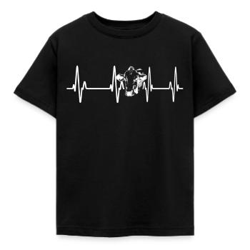 Landwirt - Kinder T-Shirt - Schwarz - Vorne - AI Model Kid Female (0cm)