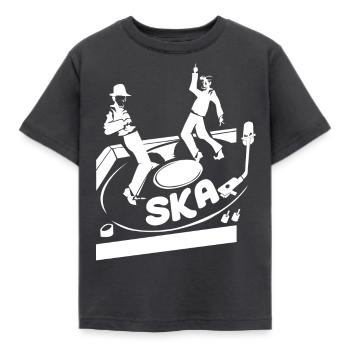 Genre de musique ska - T-shirt Enfant - charbon - Devant - AI Model Kid Female (0cm)