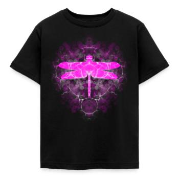 libellule - T-shirt Enfant - noir - Devant - AI Model Kid Female (0cm)