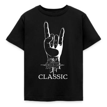 Tee shirt cadeau 1969 Rock classique 50e anniversaire - T-shirt Enfant - noir - Devant - AI Model Kid Female (0cm)
