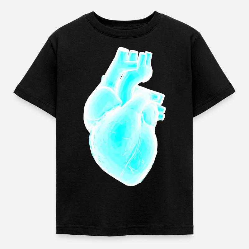 Cuore freddo / cuore freddo - Maglietta per bambini - nero