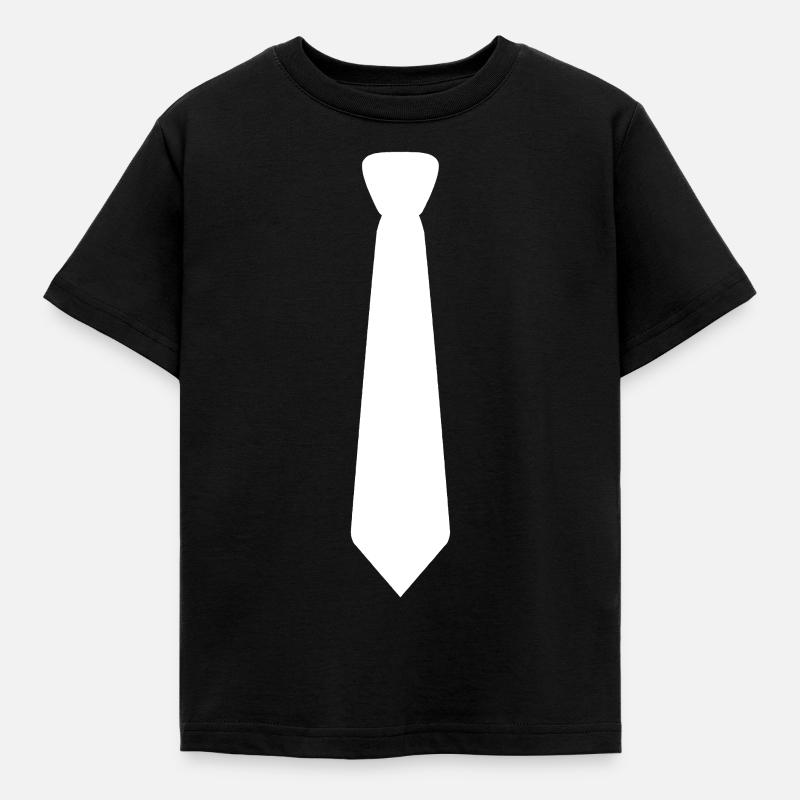 cravate - T-shirt Enfant - noir