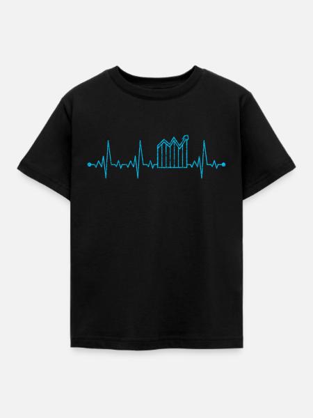 Traden - Kinder T-Shirt - Schwarz