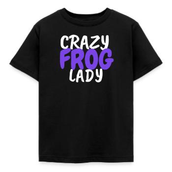 grenouille - T-shirt Enfant - noir - Devant - AI Model Kid Female (0cm)