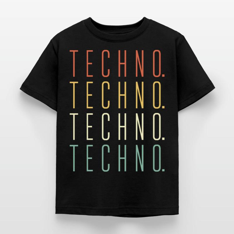 Techno Techno Techno Kids' T-Shirt