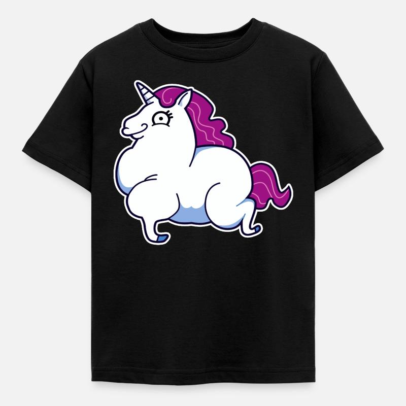 Forte - Licorne - T-shirt Enfant - noir